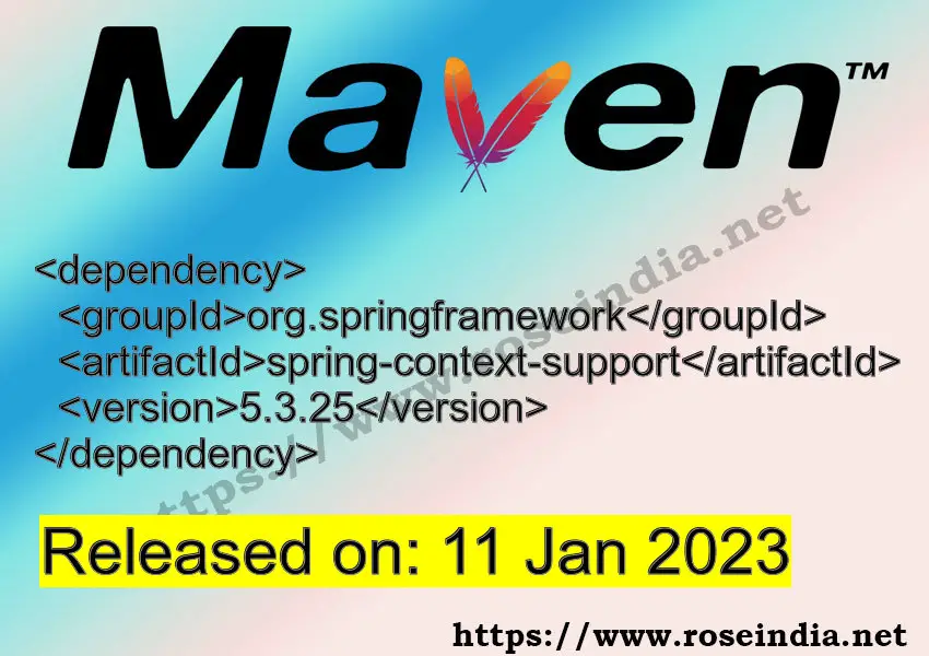 Maven Dependency release