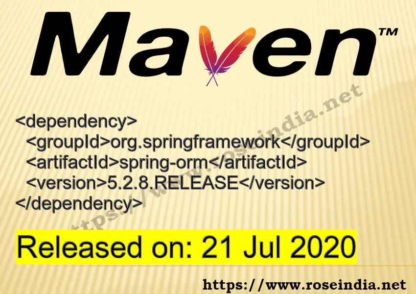 Maven Dependency release