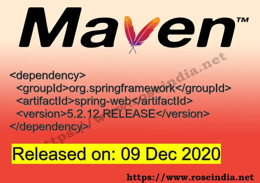 Maven Dependency release