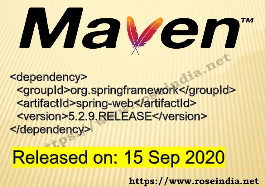 Maven Dependency release