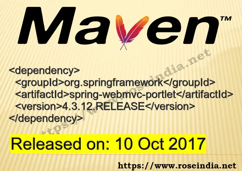 Maven Dependency release