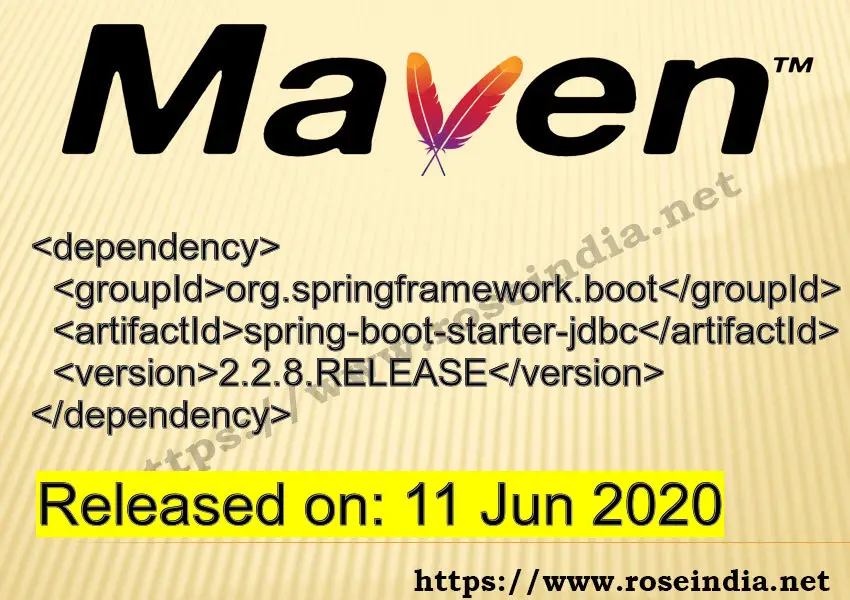 Maven Dependency release