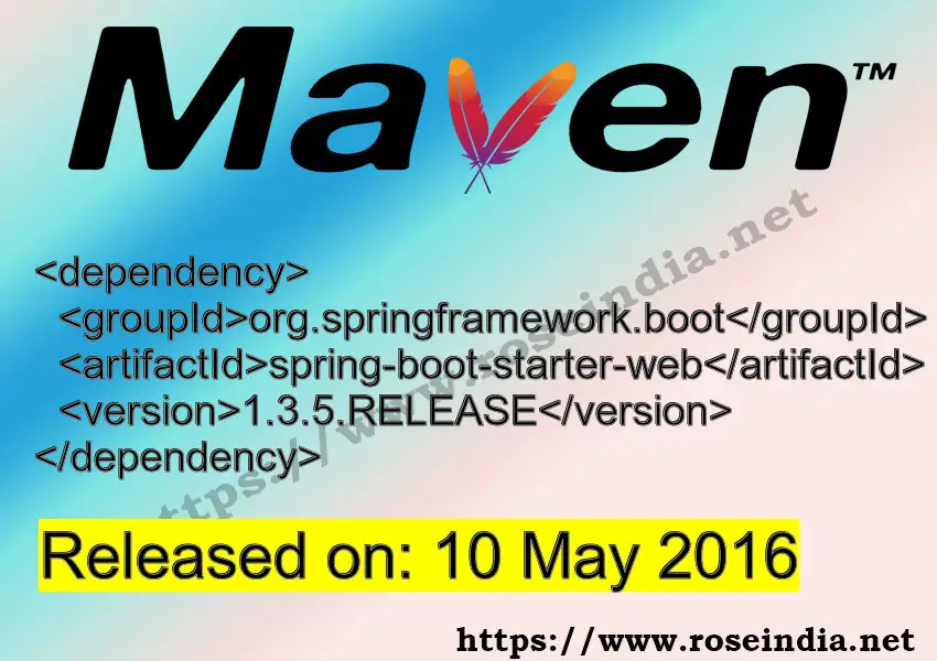 Maven Dependency release