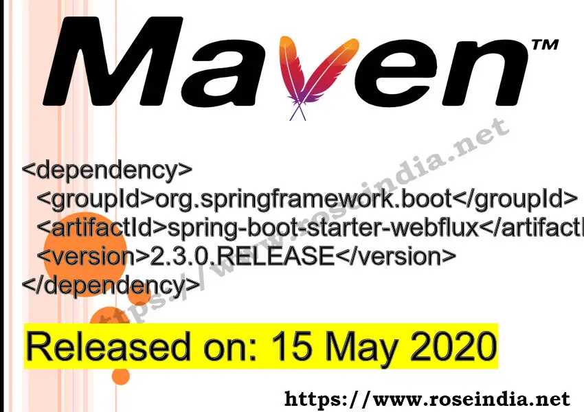 Maven Dependency release