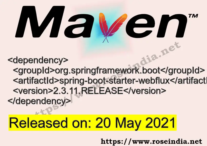 Maven Dependency release