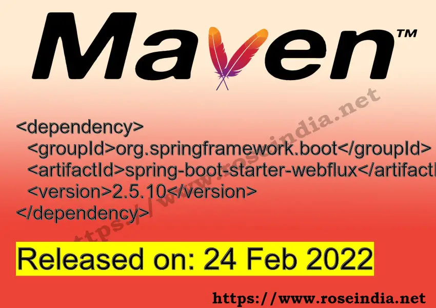 Maven Dependency release