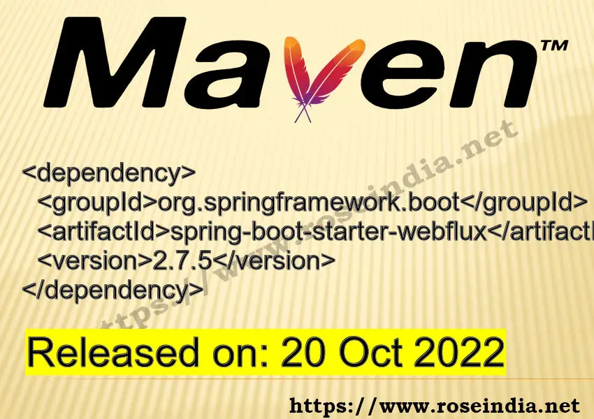 Maven Dependency release