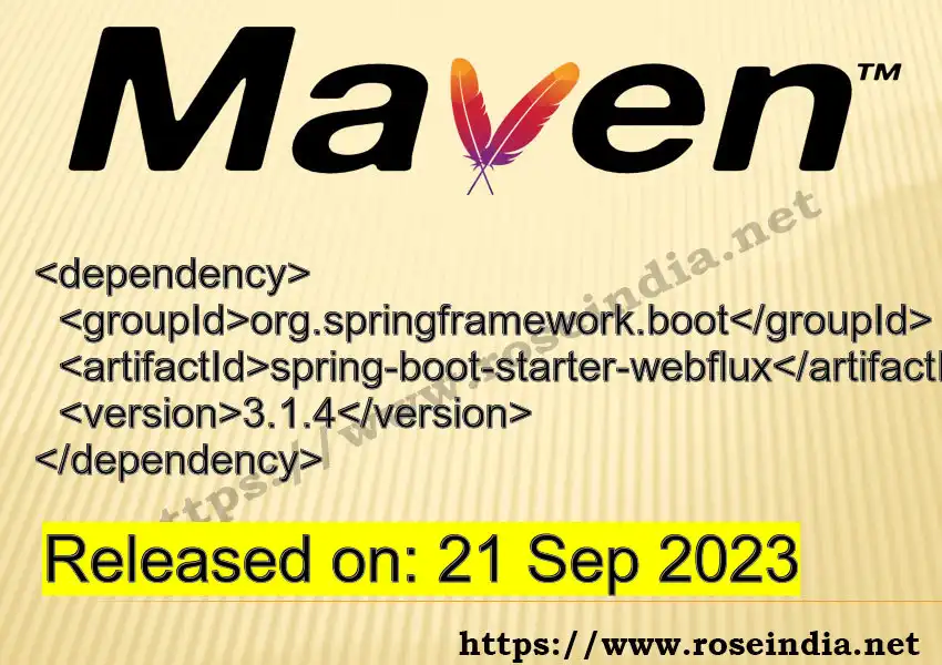 Maven dependency for  GROUP_ID - ARTIFACT_ID version VERSION_ID is released. Learn to use  ARTIFACT_ID version VERSION_ID in Maven based Java projects