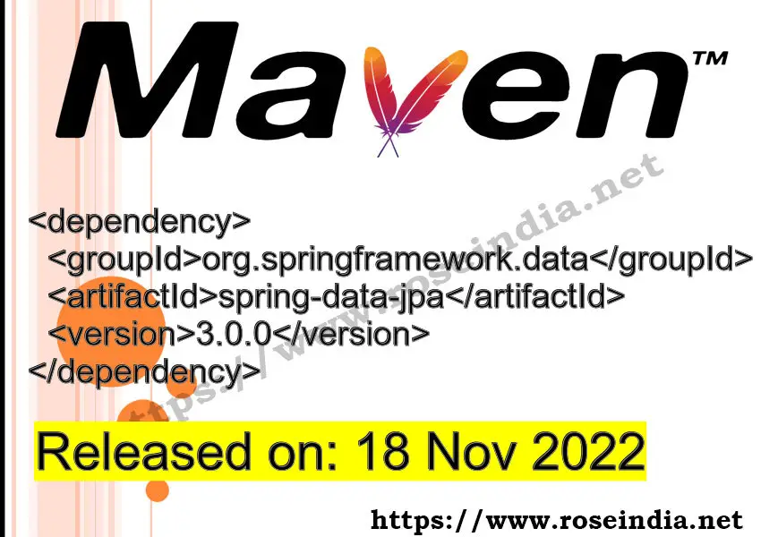 Maven Dependency release