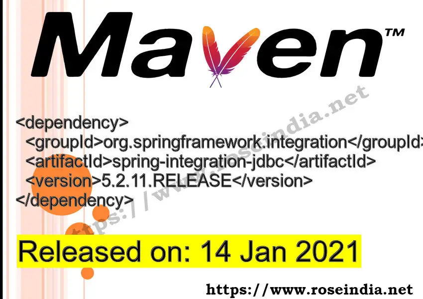 Maven Dependency release