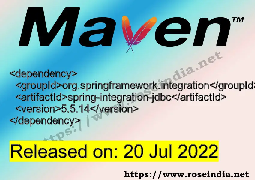 Maven Dependency release