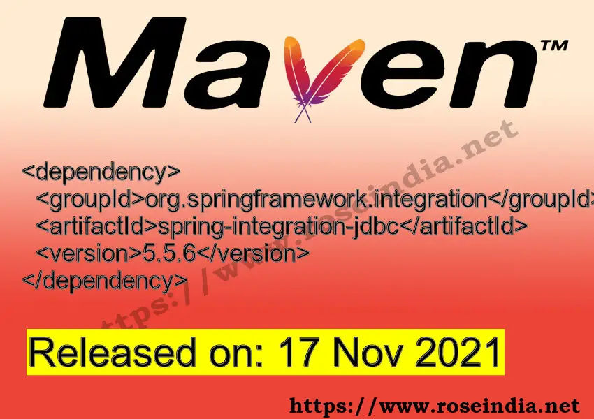 Maven Dependency release