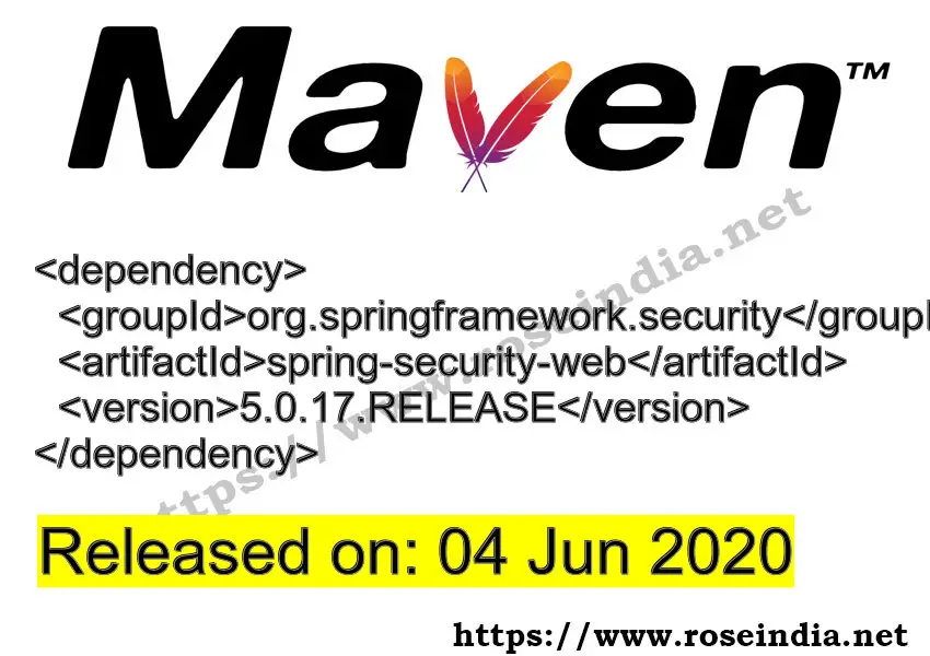 Maven Dependency release