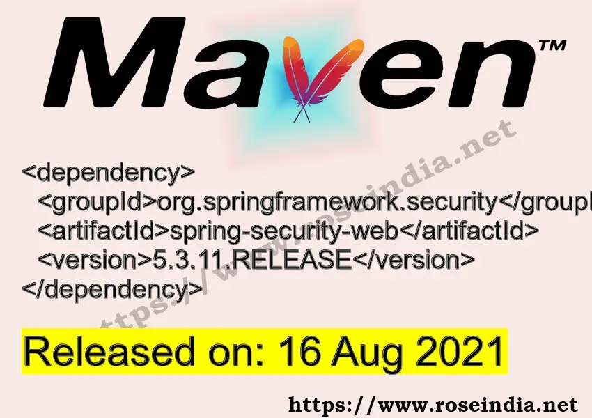 Maven Dependency release