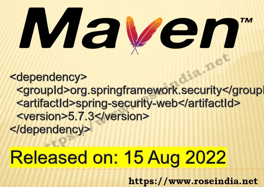 Maven Dependency release