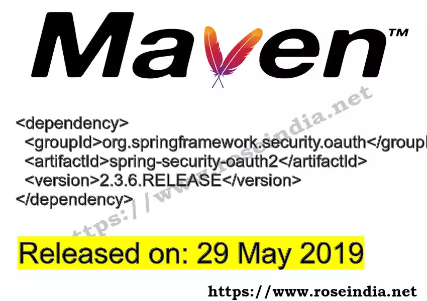 Maven dependency for  GROUP_ID - ARTIFACT_ID version VERSION_ID is released. Learn to use  ARTIFACT_ID version VERSION_ID in Maven based Java projects