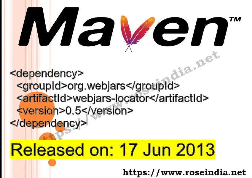 Maven Dependency release