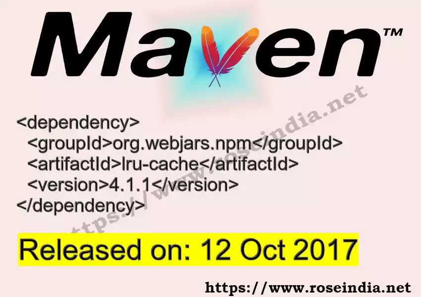 Maven dependency for  GROUP_ID - ARTIFACT_ID version VERSION_ID is released. Learn to use  ARTIFACT_ID version VERSION_ID in Maven based Java projects