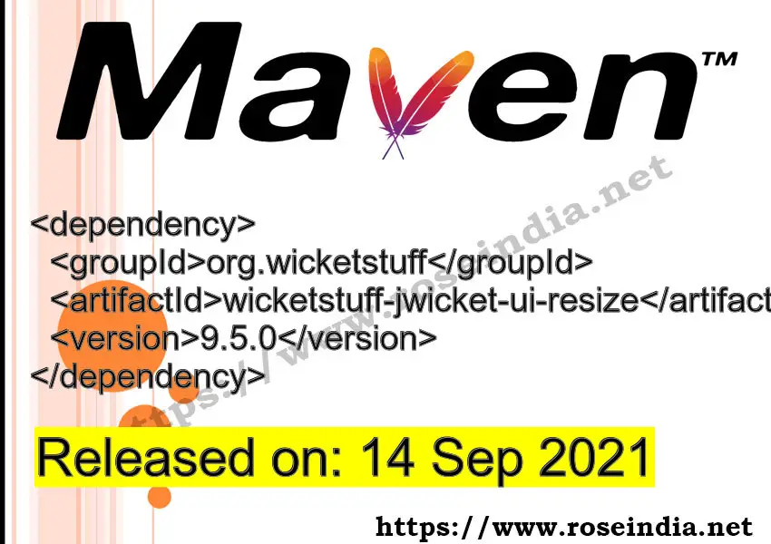 Maven Dependency release