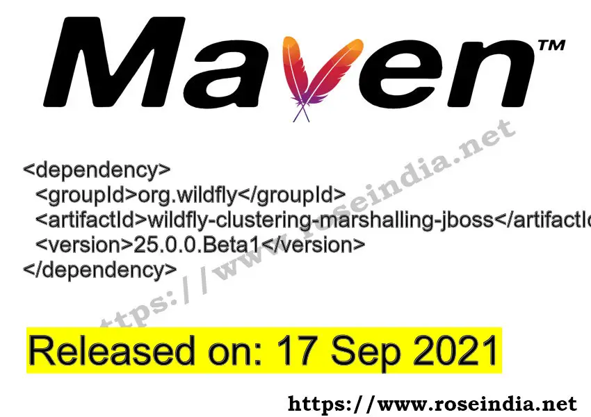 Maven Dependency release