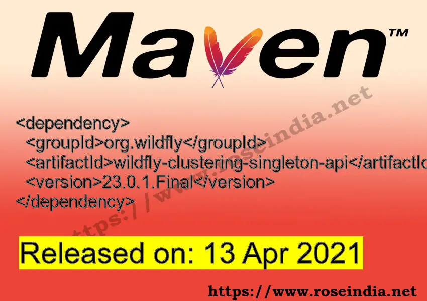 Maven Dependency release