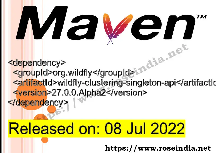 Maven Dependency release