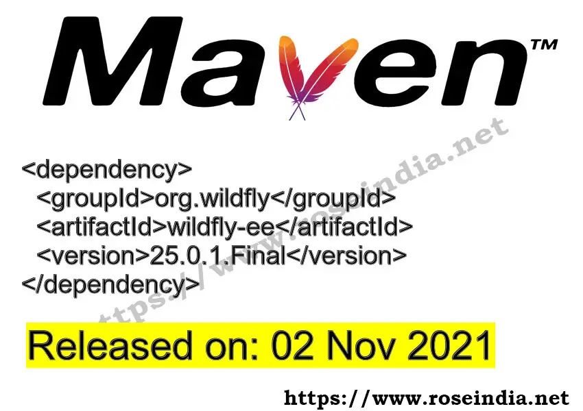 Maven Dependency release