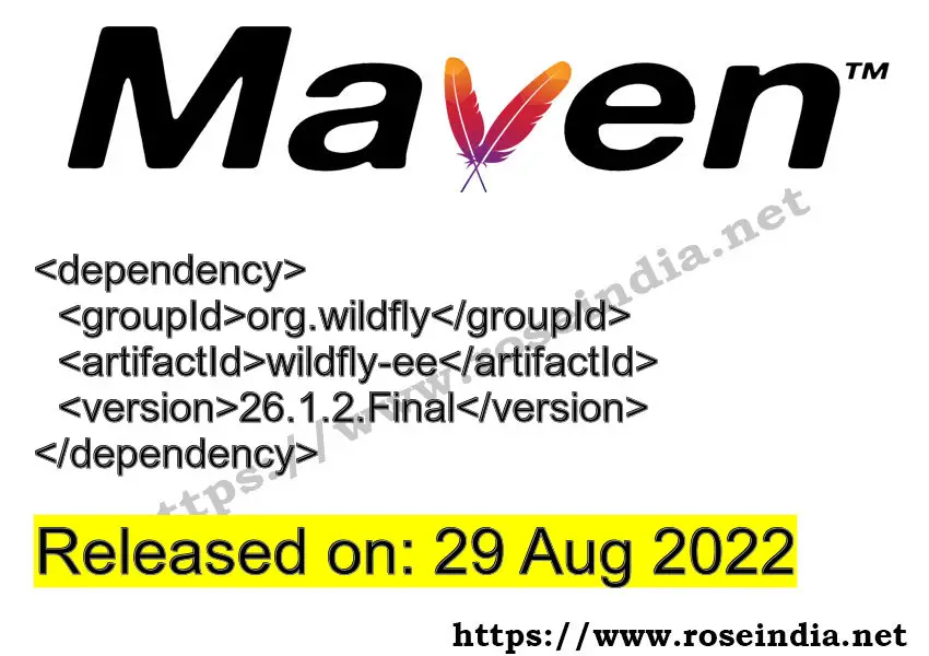 Maven Dependency release