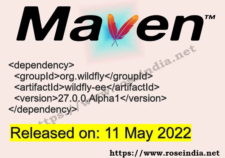 Maven Dependency release