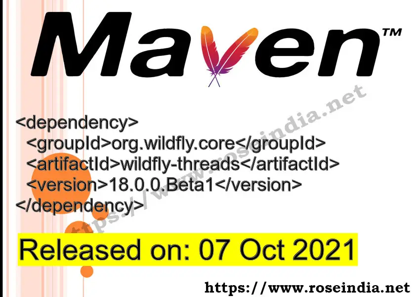 Maven Dependency release