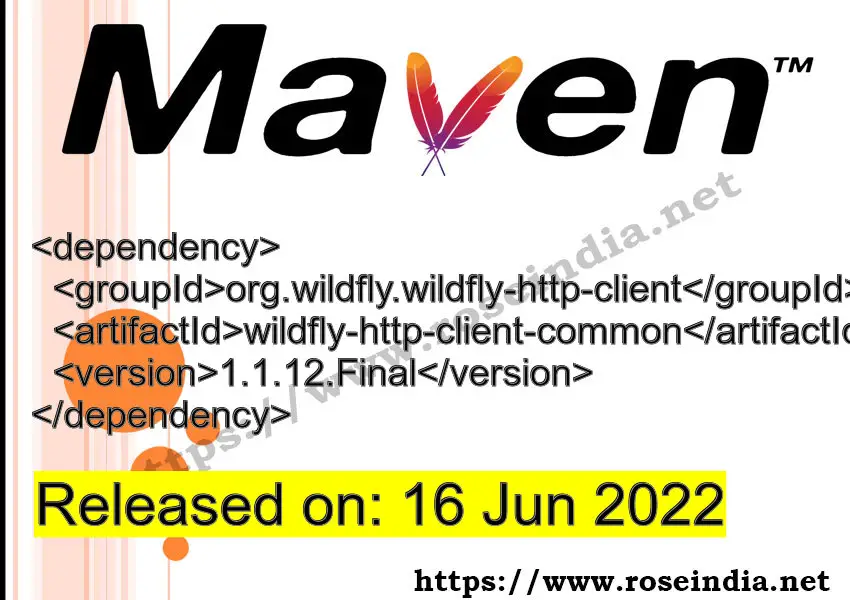 Maven Dependency release