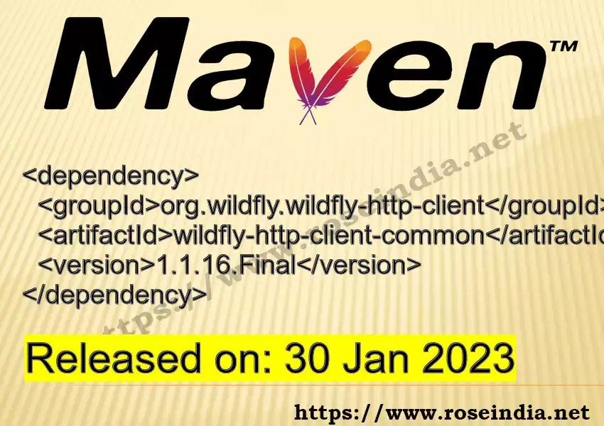 Maven dependency for  GROUP_ID - ARTIFACT_ID version VERSION_ID is released. Learn to use  ARTIFACT_ID version VERSION_ID in Maven based Java projects