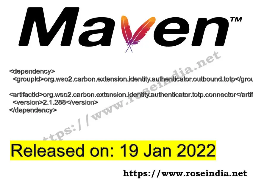 Maven Dependency release