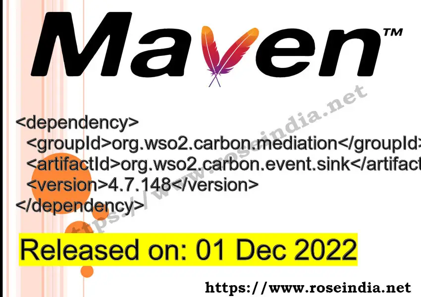 Maven Dependency release