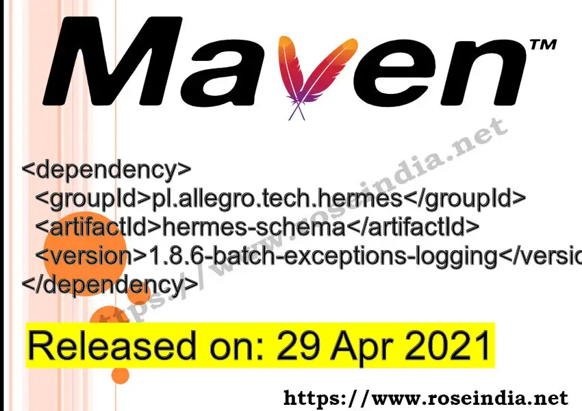 Maven Dependency release