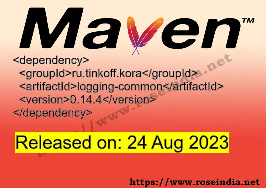 Maven dependency for  GROUP_ID - ARTIFACT_ID version VERSION_ID is released. Learn to use  ARTIFACT_ID version VERSION_ID in Maven based Java projects