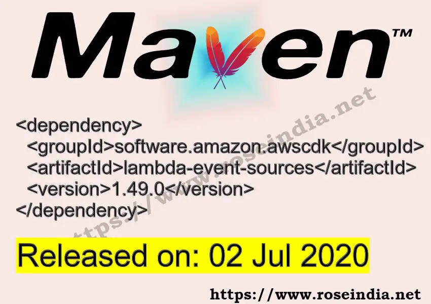 Maven Dependency release