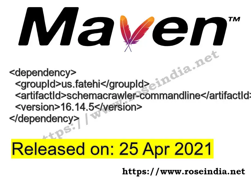 Maven Dependency release