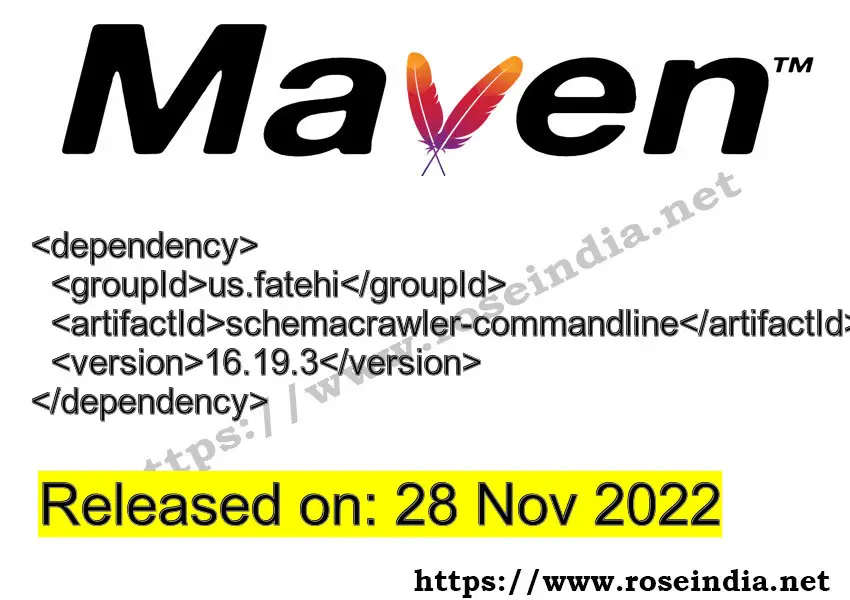 Maven Dependency release