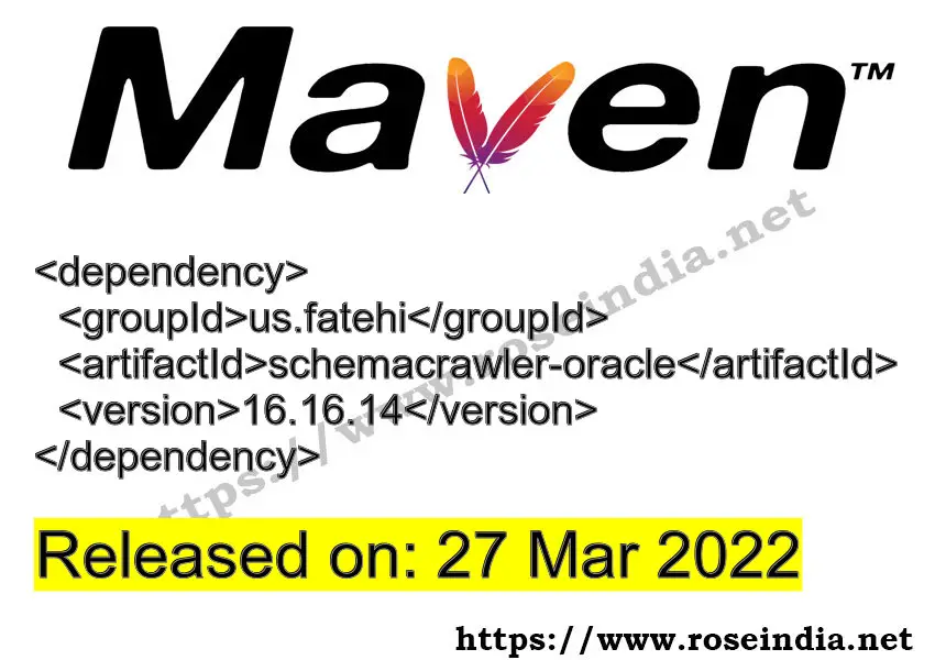 Maven Dependency release