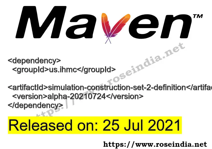 Maven Dependency release