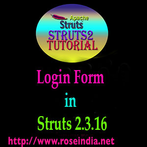 Struts 2 Login Form with validation