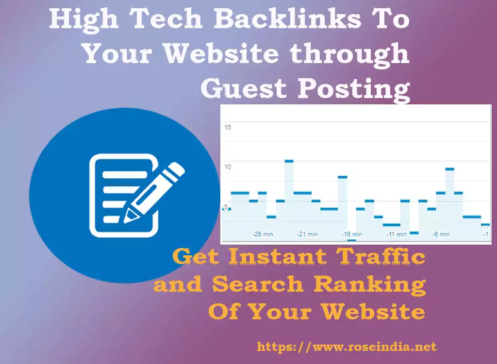 High Tech Backlinks through Guest Post