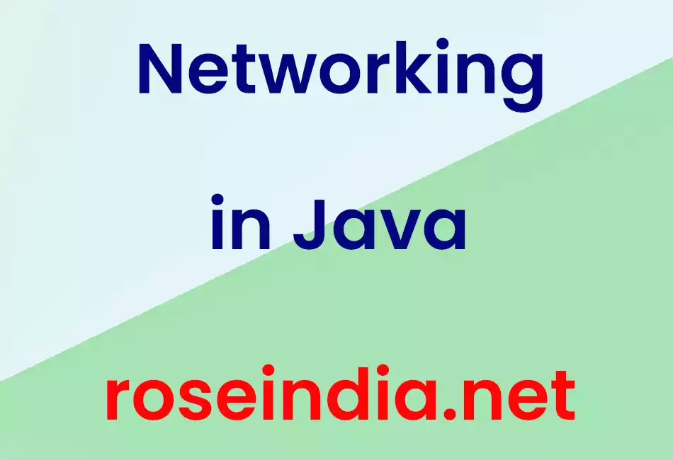 Networking in Java