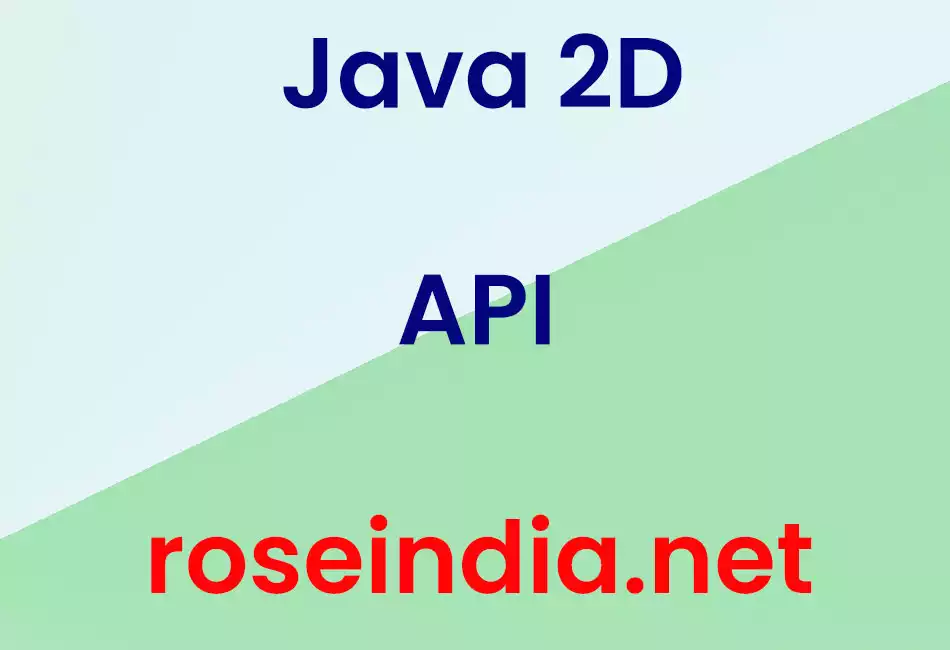 Java 2D API