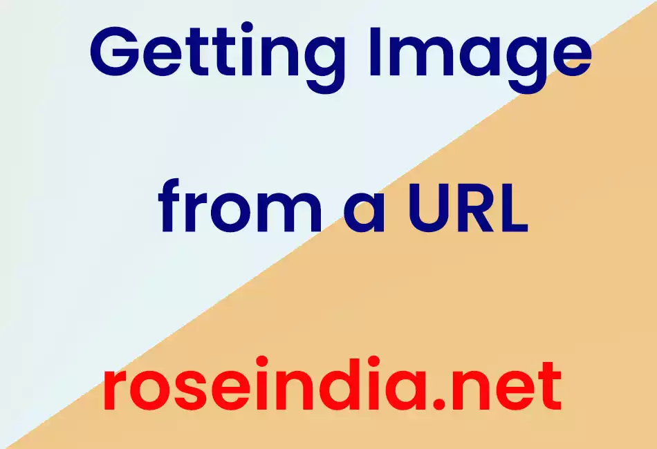 Getting Image from a URL