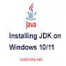 Installing Oracle JDK/Java 22 on Windows 10/11