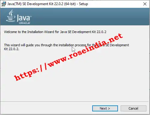 Oracle JDK/Java 22 Installer