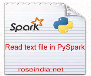 Read text file in PySpark