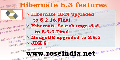 Hibernate 5.3 Features